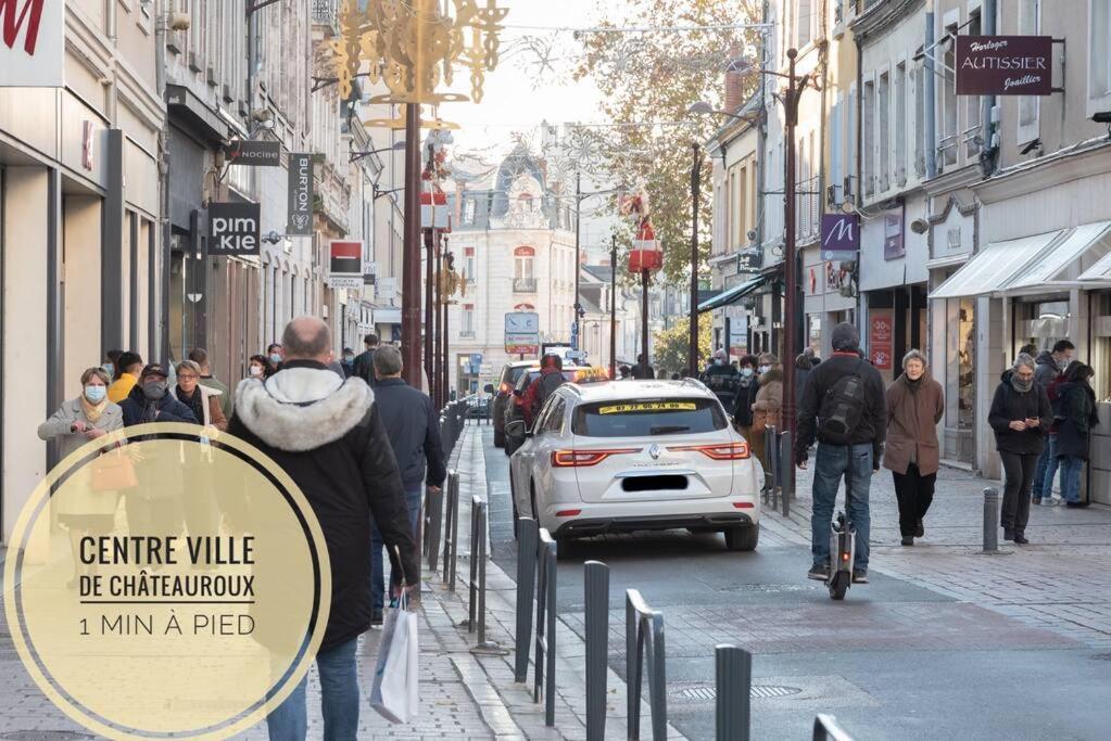 Le Petit Martial - Coeur De Ville,Refait A Neuf,Tout Equipe, Parking Chateauroux Exterior photo